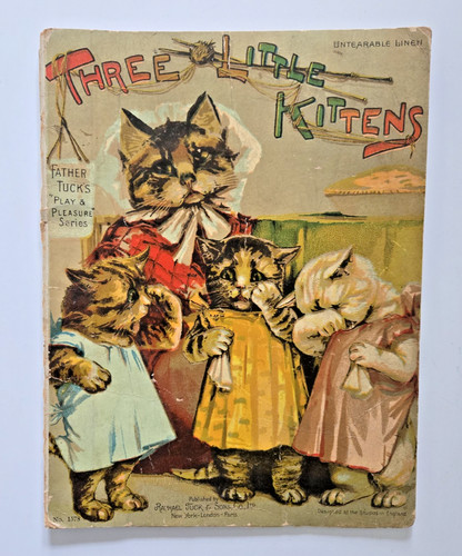 Rare three little - kittens",