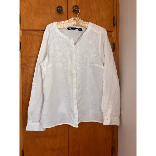 Carol little linen embroidered - carol,