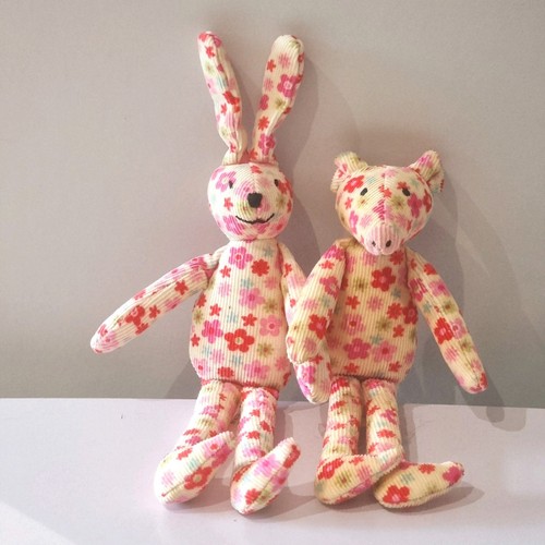 Jellycat bunny and mouse - jellycat,